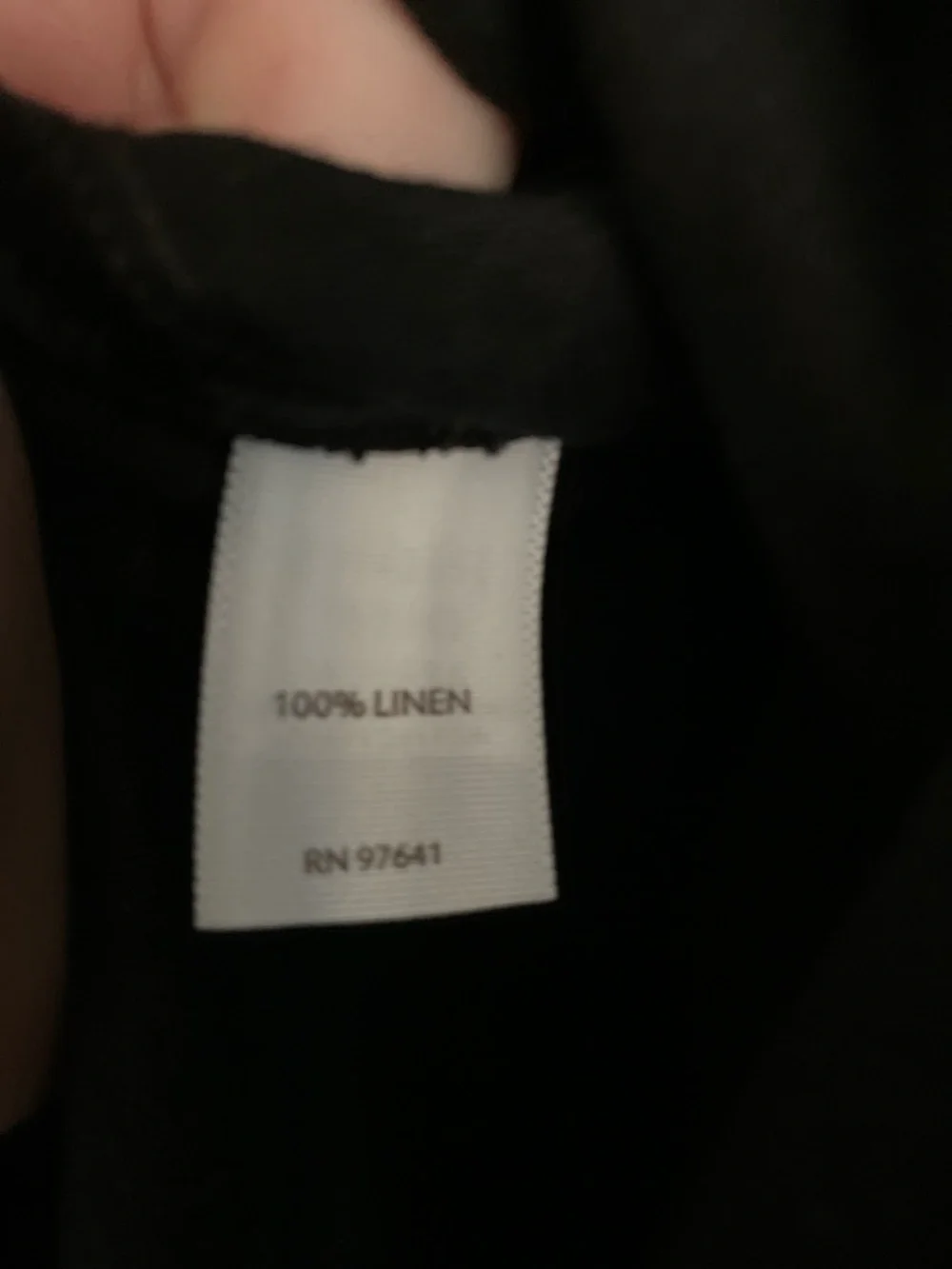 J. Jill Black A-Line Linen Skirt - Picture 3 of 3